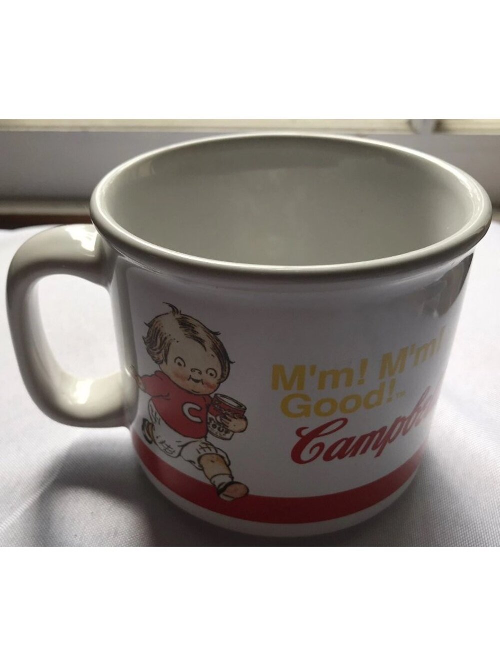 2004 Vintage Campbell's Kids Soup Mug  Mm! Mm! Good!